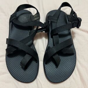 Chacos Black Strappy Sandals